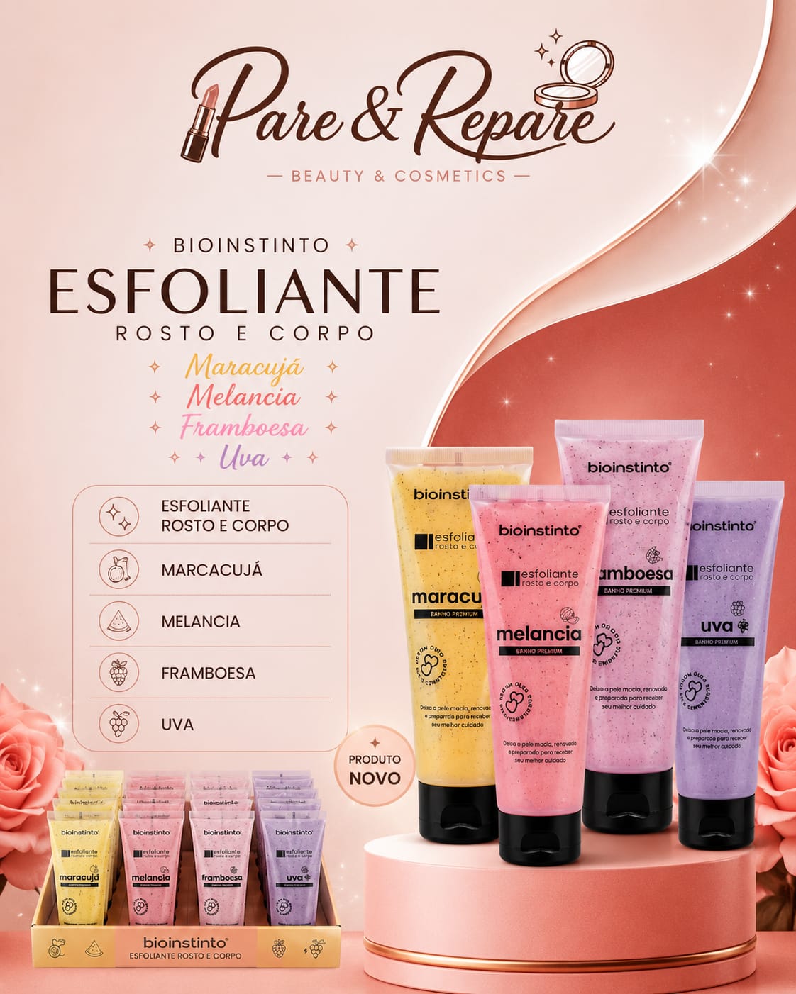 Esfoliante Rosto e Corpo