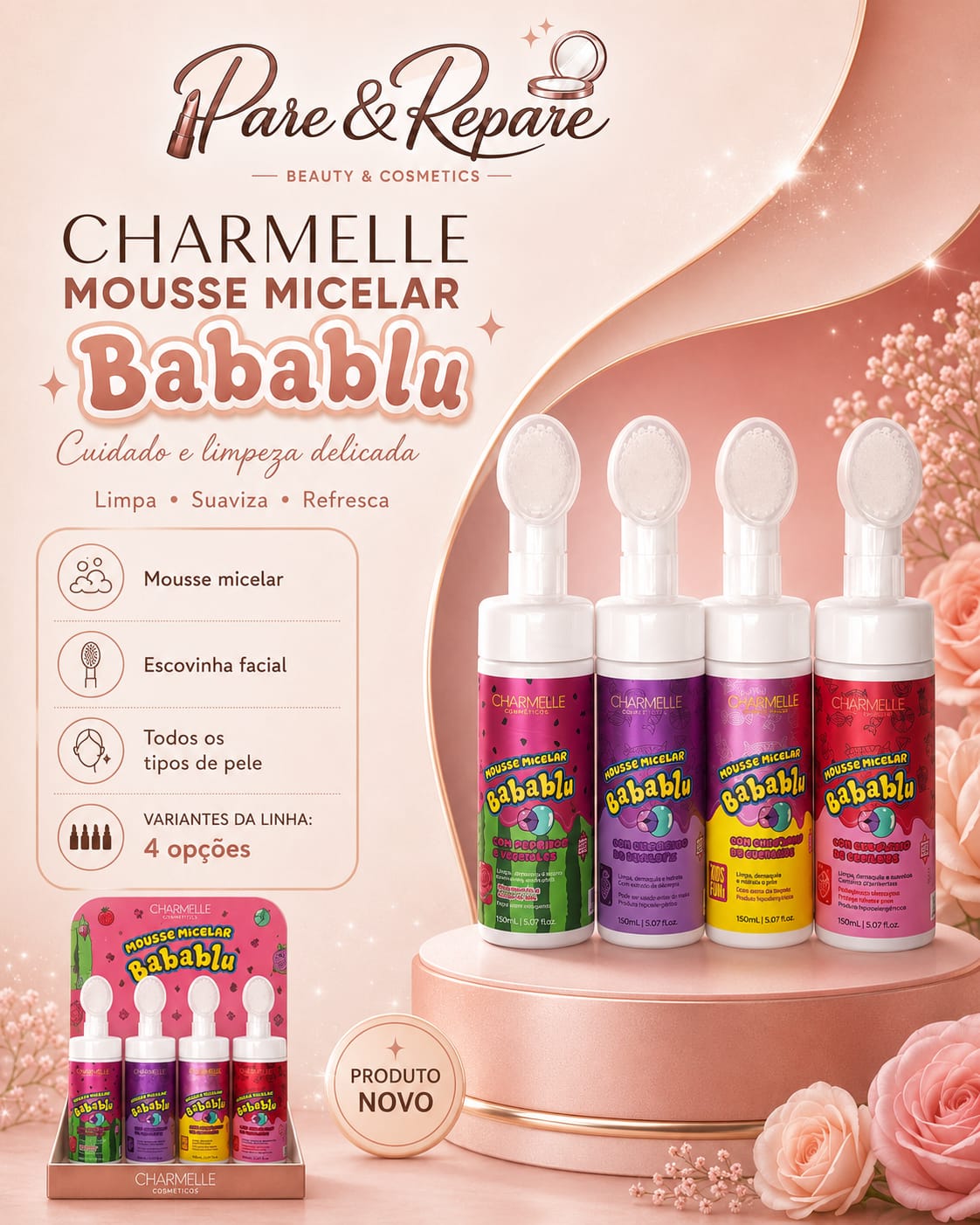 Mousse Micelar Babablu
